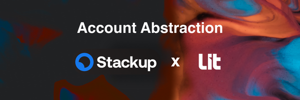 Account Abstraction with Stackup & Lit
