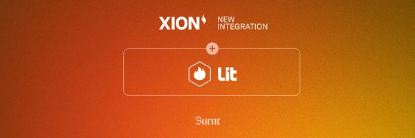 XION Integrates Lit Protocol to Catapult Consumer Adoption