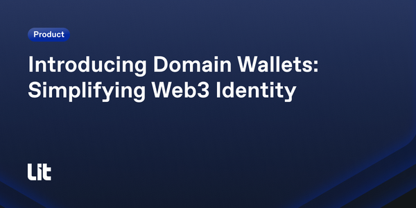 Domain Wallets: Simplifying Web3 Identity